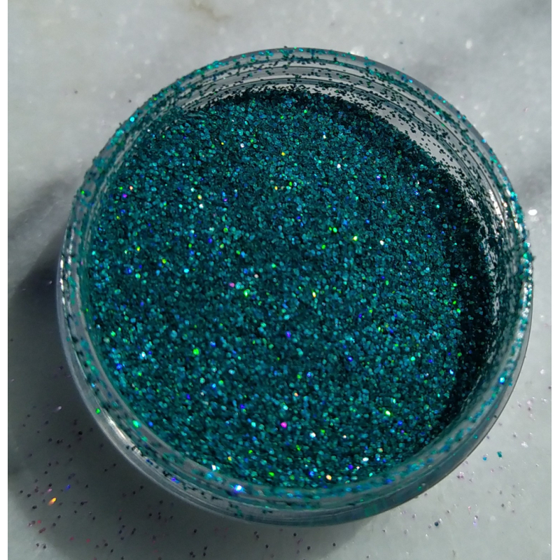 glitters turquoise